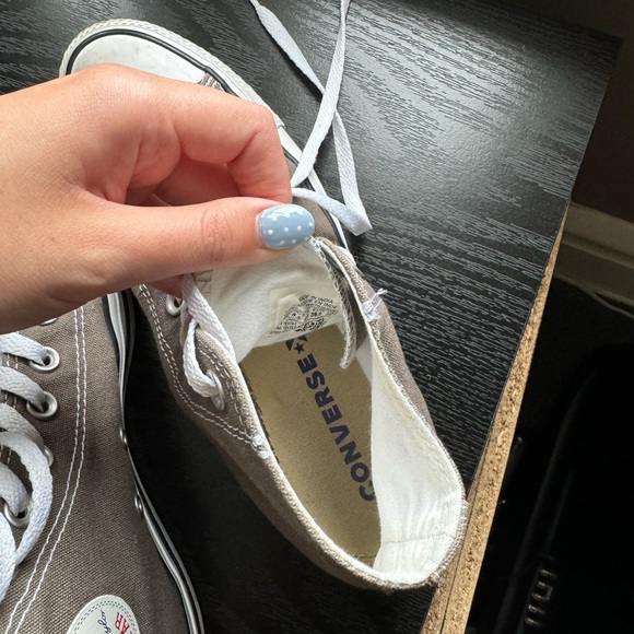 Converse High-Top Canvas Sneakers - Picture 6 of 8